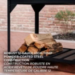 Premium Argentine/Santa Maria BBQ Grill with Wood Fire and Charcoal Grill- Summer End Sale - Image 7