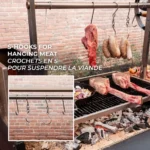 Premium Argentine/Santa Maria BBQ Grill with Wood Fire and Charcoal Grill- Summer End Sale - Image 6