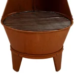Barrow Steel Wood Burning Chiminea - 58" H x 21.5" W x 21.5" D - Image 6