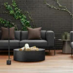 Smokey Round Steel Wood Burning Fire Pit - Image 3