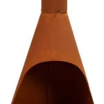 Barrow Steel Wood Burning Chiminea - 58" H x 21.5" W x 21.5" D - Image 7