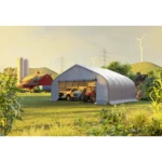 22.5 FT x 20 FT Heavy Duty Anti-Snow Carport with Spacious Aluminum Frame - Image 9