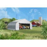 22.5 FT x 20 FT Heavy Duty Anti-Snow Carport with Spacious Aluminum Frame - Image 8