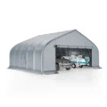 22.5 FT x 20 FT Heavy Duty Anti-Snow Carport with Spacious Aluminum Frame - Image 2
