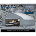 22.5 FT x 20 FT Heavy Duty Anti-Snow Carport with Spacious Aluminum Frame - Image 6