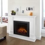Real Flame Silverton 48-inch Electric Fireplace in White - Image 2