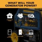 FIRMAN Gasoline, LPG and Natural Gas Powered Electric Start Portable Generator - Image 3