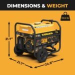 FIRMAN 4550/3650 Watt 30A 120/240V Recoil Start Gas Portable Generator - Image 7