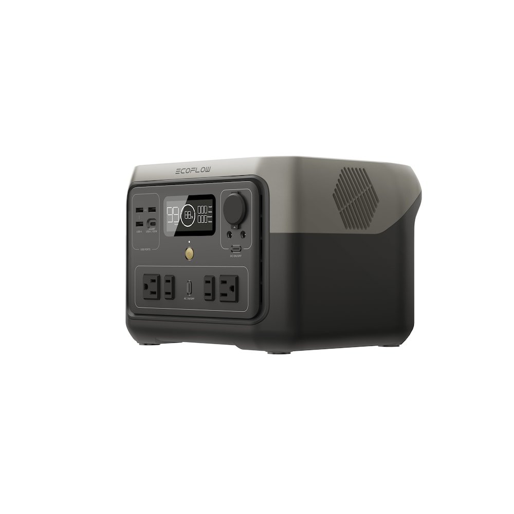 p_1001803956 EcoFlow 512Wh Capacity New River 2 Max Push Button Start Power Station LFP Cycles to 3000 to 80% capacity - Image 1