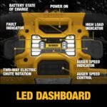 DEWALT 60V MAX 21 in. Cordless Single-Stage Snow Blower - Image 4