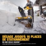 DEWALT 60V MAX 21 in. Cordless Single-Stage Snow Blower - Image 2