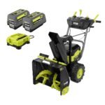 RYOBI 40V HP Brushless 22" 2-Stage Self-Propelled Snow Blower Kit