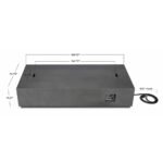 Real Flame Aegean 70-inch Rectangular Propane Outdoor Fireplace - Image 3