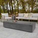 Real Flame Aegean 70-inch Rectangular Propane Outdoor Fireplace - Image 2