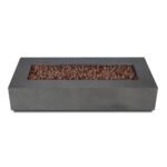 Real Flame Aegean 70-inch Rectangular Propane Outdoor Fireplace - Image 7
