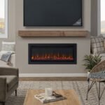 Real Flame 49-inch Wall Mounted/ Recessed Electric Fireplace - Image 6
