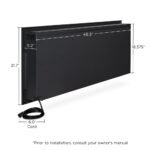 Real Flame 49-inch Wall Mounted/ Recessed Electric Fireplace - Image 5