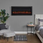 Real Flame 49-inch Wall Mounted/ Recessed Electric Fireplace - Image 4