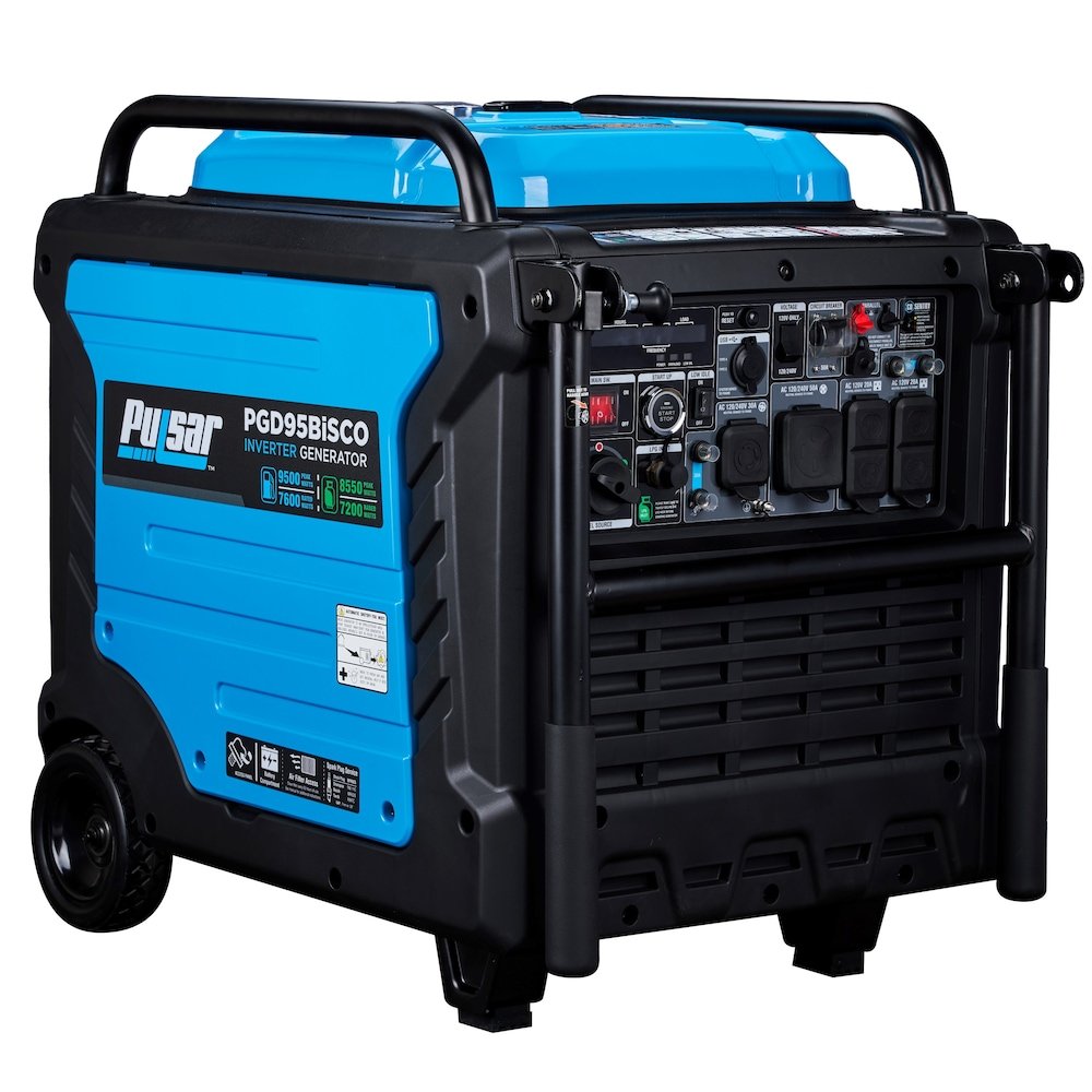p_1001872193 Pulsar 9,500-Watt Super Quiet Dual Fuel Portable Inverter Generator with Remote Start - Image 1