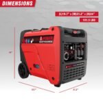A-iPower 7600-Watt Remote Electric Start Gas and Propane Powered Inverter Generator - Image 3