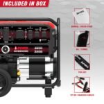 A-iPower 9000-Watt Remote Start Gasoline Propane and Natural Gas Generator - Image 6
