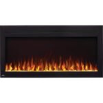 Napoleon Purview 42-inch Surface Mounted or Built-in Wall Electric Fireplace