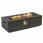 Paramount Rocco Rectangular Fire Pit Table - Image 2