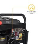 BE Power Equipment 12500/9000-W Electric Start Tri-Fuel Powered, Propane & Natural Gas Portable Generator CO Detector - Image 9