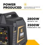 BE Power Equipment 2800/2200-Watt Gas Powered Inverter Generator - Image 9