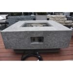 Elementi Manhattan Patio Fire Pit Light Gray Liquid Propane - Image 4
