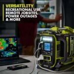 RYOBI 40V 1800-Watt Portable Battery Power Station Inverter Generator and 4-Port Charger with (2) 6.0 Ah Batteries - Image 4