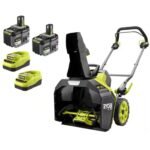 RYOBI 18V HP Brushless 18 in. Single-Stage Cordless Electric Snow Blower