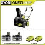 RYOBI 18V HP Brushless 18 in. Single-Stage Cordless Electric Snow Blower - Image 2