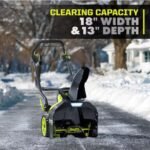 RYOBI 18V HP Brushless 18 in. Single-Stage Cordless Electric Snow Blower - Image 5