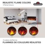 Napoleon Astound 62-inch Built-in Wall Electric Fireplace - Image 8