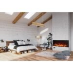 Napoleon Astound 62-inch Built-in Wall Electric Fireplace - Image 9