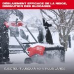 Milwaukee M18 FUEL 18V Li-Ion Cordless 21in. Single Stage Snow Blower - Image 2