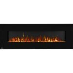 Napoleon Lumi 58-inch Surface Wall Electric Fireplace