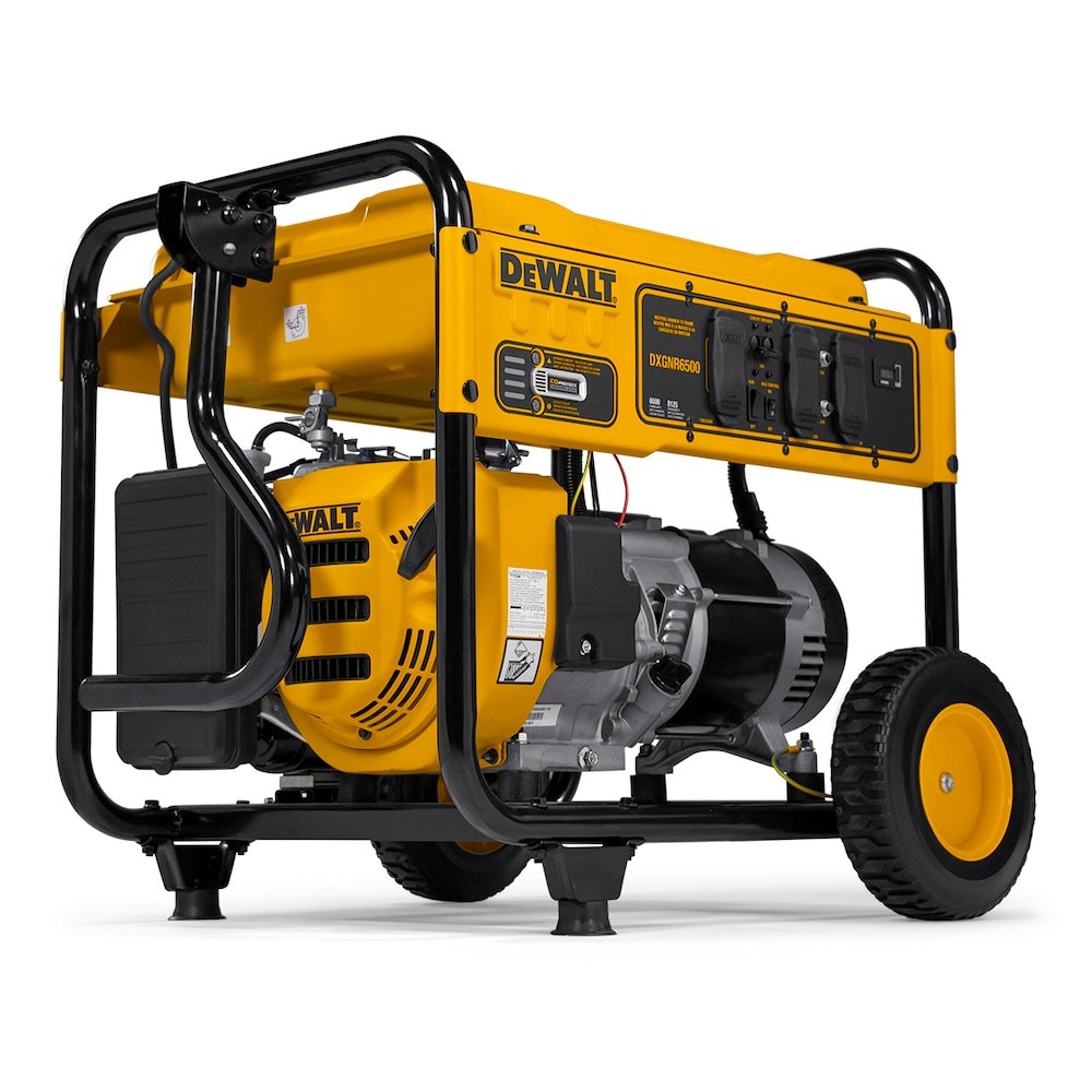 p_1001967208 DEWALT DXGNR 6500W Gas Powered Recoil Pull Start Portable Generator - Image 1