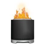 Napoleon Timberwolf® Smokeless Fire Pit, 18-inch, Matte Black