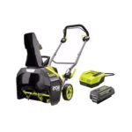 RYOBI 6-Car Driveway 40V HP 18-inch. Electric Auger Propelled Snow Blower 