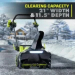 RYOBI RYOBI 28 Car Driveway 40V HP 21-inch Snow Blower Kit - Image 3
