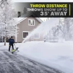 RYOBI RYOBI 28 Car Driveway 40V HP 21-inch Snow Blower Kit - Image 5