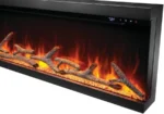 Napoleon Astound 62-inch Built-in Wall Electric Fireplace - Image 3