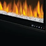 Napoleon Purview 42-inch Surface Mounted or Built-in Wall Electric Fireplace - Image 5