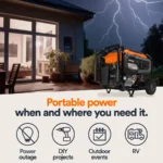 Generac 8125W Gas Generator-COsense & PowerRush - Image 5