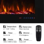 Masarflame 84" Recessed Electric Fireplace Insert - Image 5