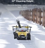 YARBO Robot Lawn Mower and Snow Blower with Modular Design - Image 6