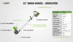 EGO POWER+ 12'' Snow Shovel - Image 4