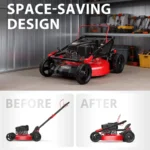 Powersmart 21" 170cc Gas Self-Propelled Lawn Mower, With 6-Position Height Adjustment - Image 8